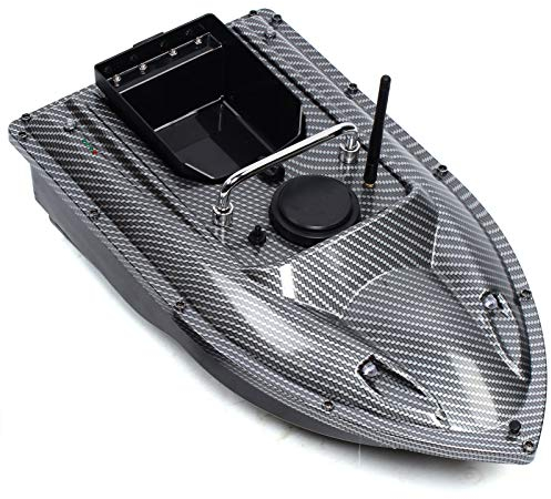 czyuRachel Futterboot, 500m Rc Fischköder Boot GPS Köderboot Mit 1,5 Kg Köderfächern Cruise Köderboot Kabellos Angelköder Fischfinder Ferngesteuertes Boot Led Fischfinder Für Schwimmbäder, Seen
