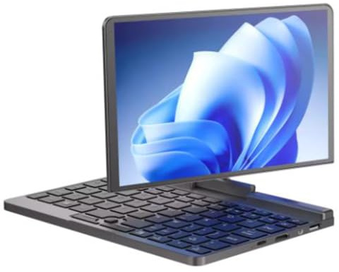 YXH-LPMM Mini Ordenador portátil con Pantalla táctil de 8 Pulgadas, portátil de Cuatro núcleos para Oficina de Negocios, portátil de Aprendizaje, 12G + 1Tb