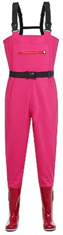 Wansiman Wathose,FischTeich Anglerhose,Wathose Damen,Teichhose,Wathose Anglerhose,Jagd Wathosen,rutschfest Wathosen,Kniepolster,wasserdichte,Atmungsaktive,Strapazierfähige Hosenträger,Für Bauernhöfe