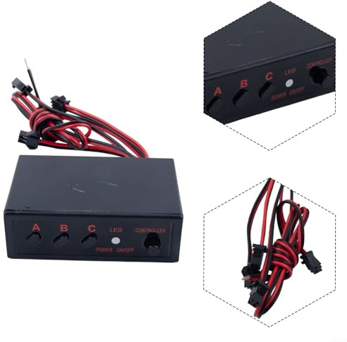 Boîtier de contrôle clignotant multi-mode pour lampe stroboscopique LED 4 voies, 12 V
