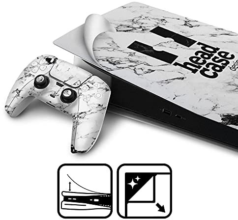 Head Case Designs Offizielle NHL Einfach Utah Mammoth Vinyl Haut Gaming Aufkleber kompatibel mit Sony PlayStation 5 PS5 Pro Disc Edition Console