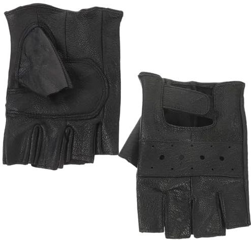 Happyyami Halbfinger Handschuhe Herren Für Radsport Und Fitness Atmungsaktiv Und rutschfest Trainingshandschuhe Für Gewichtheben Und Outdoor-Sport