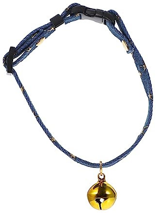 HEMOTON Verstellbares Katzenhalsband Mit Glöckchen Für Kätzchen Verstellbare Katzenkrawatte Aus Hochwertigem Stoffmaterial Passt Unterschiedliche Halsgrößen Für Fotoshootings Und