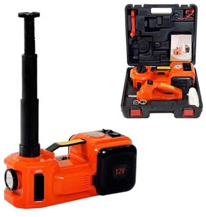 Tragbarer hydraulischer Wagenheber, Professioneller tragbarer 5-Tonnen-Auto-DC 12V 5T Multifunktions-Hydraulik-Wagenheber mit elektrischem Schlagschrauber
