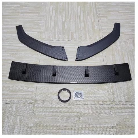 Frontspoiler Lippe Für VW Für Golf 7 7.5 MK7 MK7.5 Für GTI Für GTD R Für 2013-2020 Auto Frontstoßstange Lip Spoiler Body Kits Tuning(7.5 Carbon Look)