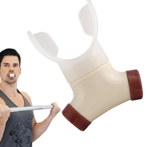 Bajbumgn Entrenador Respiratorio Pulmonar, Entrenador Muscular Respiratorio, Ejercitador Portátil Ajustable para Nadar Deportes Cantar Correr