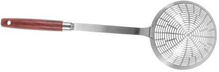 MAGICLULU Colador de Acero Inoxidable Cuchara Escurridora para Freír y Cocinar Utensilios de Cocina para Ollas Calientes y Fideos
