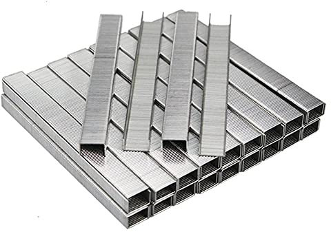 5000 unids, grapa de la puerta, clavos de 12.8 mm, utilizados en grapadora eléctrica, grapadora de muebles, máquina de carpintería, accesorios de herramientas-8010F