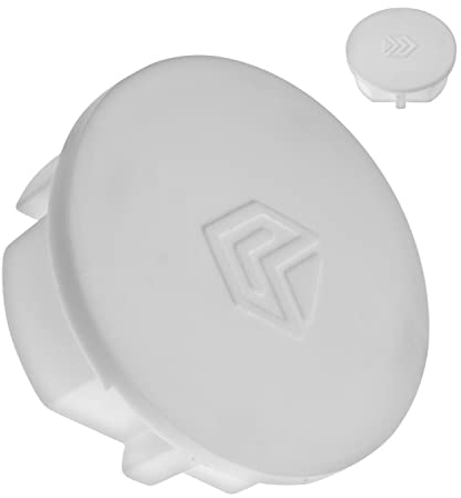 Steckdosen Abdeckung, 2 Stück, in Weiß, Steckdosenschutz vor Staub, Spritzwasser, für SchuKo Buchse Typ F, Deckel Kappe für Steckdosenleiste, Mehrfachsteckdose, Kabeltrommel, Küche, Werkstatt, Hotel