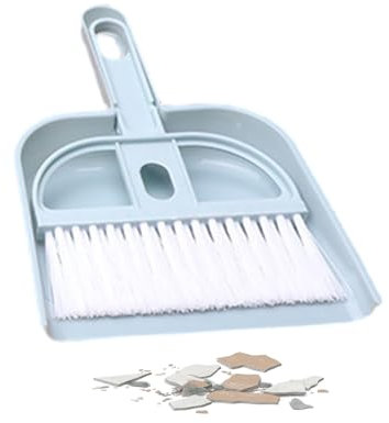 Maciun Balai à main, brosse de nettoyage et pelle à poussière | Ensemble balai et pelle à poussière pour comptoir, clavier, table