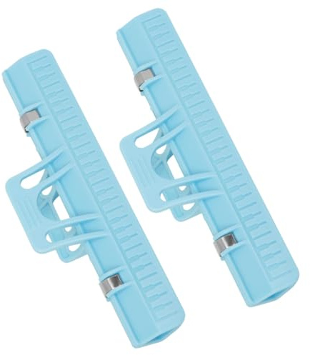 SAFIGLE 2stücke Musiknotenhalter Clip Für Klavier Gitarre Praktische Notenklammern Für Musiker Für Notenständer Musikbücher Blauen Pastellfarben