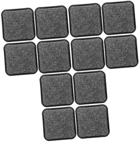 Uonlytech 12stücke rutschfeste Möbeluntersetzer Multifunktionale Antirutsch Pads Für Sofa Bett Und Stuhlbeine Schutz Für Fliesenböden Verschleißfest Und Langlebig