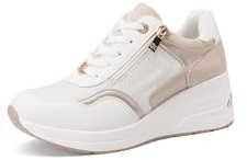 QUEEN HELENA Sneakers Alte con Zeppa Donna X34-37 (X32-28 Bianco, Sistema Taglie Calzature EU, Adulto, Donna, Numero, Media, 40)