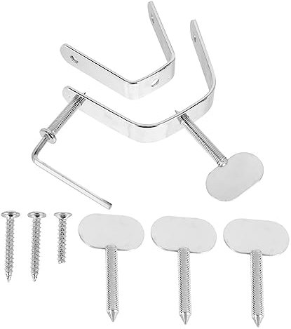 BESTOYARD 1set Portaprosciutti Inossidabile per Uso Domestico Fissaggio Decorativo e Pratico per Prosciutto Facile da Montare e Smontare per Ristoranti e Cucine