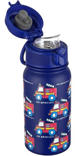 GOPPUS 12oz Kids Water Bottle – BPA-Free, Leak-Proof, Insulated Stainless Steel – Sweat-Proof, Reusable for School, Sports, and Outdoor Activities