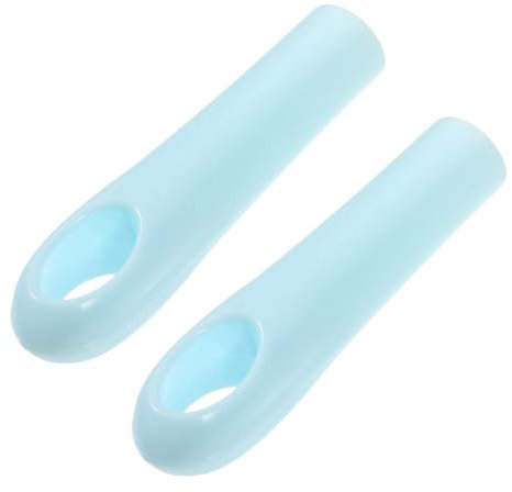 SAFIGLE 2pcs Broom Handle Sleeve Replacement Grip for Sweeping Broom Mop Handle Only Outdoor Brush Heavy Duty