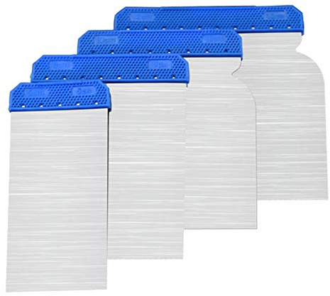 ZHURDFT Raschietto in Metallo for Stucco, for cartongesso, Stucco, Decalcomanie, Carta da Parati, Cottura, stuccatura, rattoppo e verniciatura