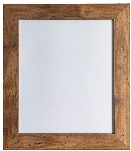 FRAMES BY POST Metro Vintage Wood Picture Photo Frame Plastic Glass 50 x 70 cm