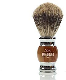 PENNELLO DA BARBA PROFESSIONALE CON SETOLE IN TASSO MP HAIR LEGEND