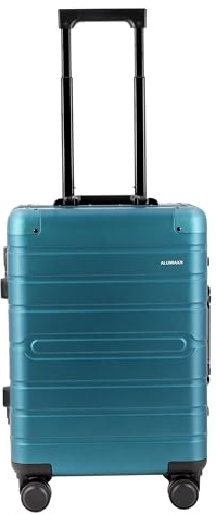 ALUMAXX Gravity 4-Rollen Kabinent 55 cm, Blue, ca. 56 x 37 x 21 cm, Gravity - Carro de Viaje (Aluminio),