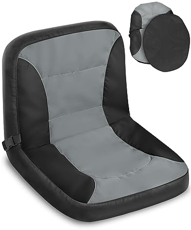 PACETAP Funda de Asiento para cortacésped con Funda Impermeable, Funda de Asiento Universal de poliéster Duradero Compatible con John Deere, para Craftsman, para Cub Cadet, Kubota (Empalme, Mediano)