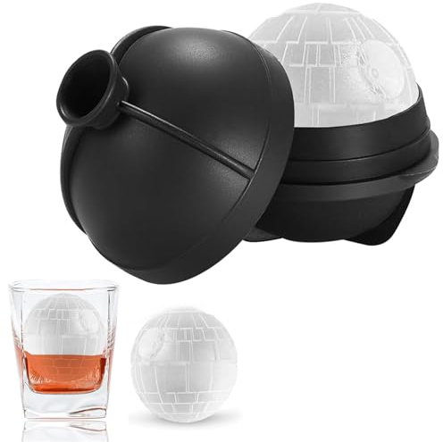 Ice Cube Tray Ice Cube Moulds Silicone Ice Ball Maker Ice Cube Trays Ice Molds for Whiskey Cocktails Drinks Chocolate 1 Pack 7 cm x 7 cm