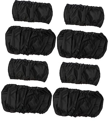 KOCKSHION 8stücke Kinderwagen-radabdeckungen Mit -funktion Für -kinderwagen-räder Elastisches Design Zum Schutz Vor Schmutz