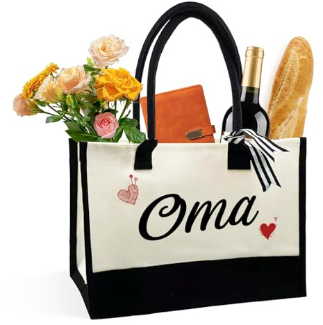 HeDaKang Geschenke für Mama, Mutter, Oma, Erzieherin, Rentner, Hebamme - Geburtstagsgeschenk Mama Tasche Bag Umhängetasche Damen Shopper Handtasche Arbeitstasche