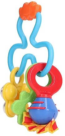 Generic Campana de Mano para Cama de bebé, Sonido Suave, Sonajero Colorido para Niños Pequeños, Juguete para Recién Nacidos, Cochecitos y Coches, Plástico, 1 Unidad