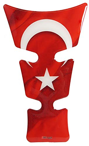 BIKE-label Tankpad 3D Türkei Motorrad Aufkleber kompatibel für Honda 502462VA
