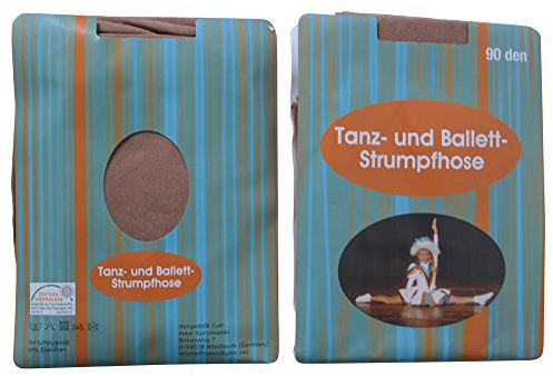 Kinder Tanzstrumpfhose Cheerleader Garde Tanzmariechen 90den Glänzend ab grösse 98 lieferbar (44-46)