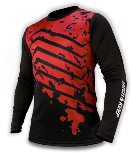 CATCH & KEEP Protection Torwarttrikot - Fußballtrikot Damen, Herren & Kinder - Ellenbogen-Polsterung - atmungsaktives Fußball Trikot - optimaler Schutz