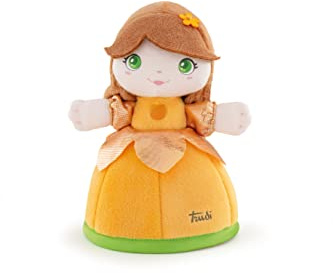 Trudi Tulpe Puppe Dolls Prinzessin Plüsch. Stoffpuppe. Spiel für Mädchen. Geschenkidee für Kinder. | 13x18x9cm Größe XS Dolls | Modell TUDD2000