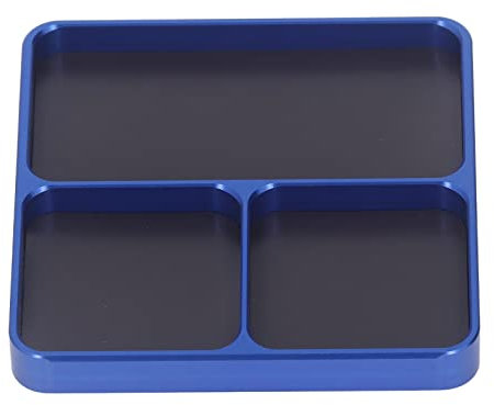 FOTABPYTI Magnetschale, Magnetschale aus Metall Blau für die Fahrzeugwartung