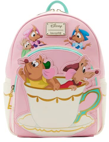 Loungefly - Mini Sac A DOS Disney Cinderella - Gus Gus and Jack Teacup - 0671803440289