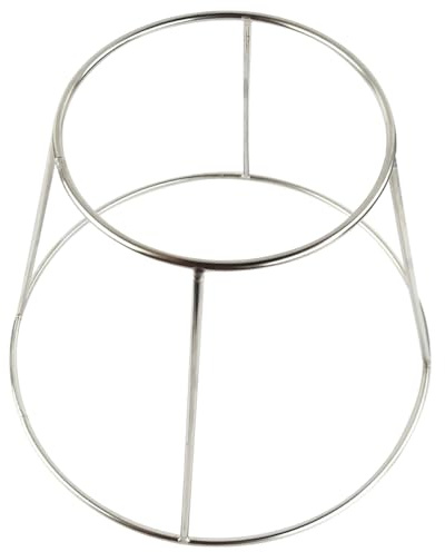 SHERCHPRY Vassoio per pizza in metallo con alzatina per pizza, piatto da portata e vassoio per frutti di mare da tavolo, supporto per alzate per feste in casa, argento 15-27 cm