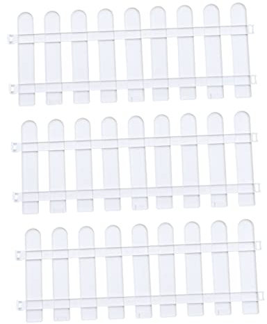 MAGICLULU 5pezzi Recinzione Per Per Aiuole Flessibile e Riutilizzabile Per Spazi e Decorazioni Festive