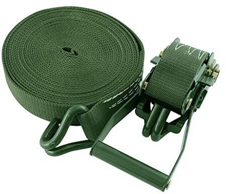 NOOLAR Ratschenbinder, Hochleistungs-Spanngurte mit Ratsche, Spanngurte - 10 m - 2,5 t - 5 cm breit - Hochleistungs-Spanngurte mit Ratsche für Ladungsgurte, die mit großen und kleinen Fahrzeugen
