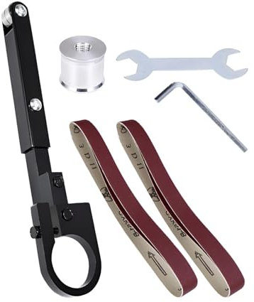 Máquina de cinta de de molienda – Lijadora pulidora modificada, accesorio de pulido de tuberías | amoladora angular, máquina de banda de , herramienta de conversión de lijadora de banda,