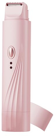Rasoir Électrique Femme pour L'Épilation - Tondeuse Femme 2 Têtes Imperméable | Élimination Douceur Visage Peau Sensible Aisselles Compact
