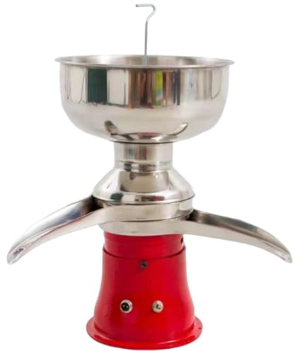 Séparateur De Lait Et De Crème Professionnel 304 Inox Centrifugeuse Laitière à Moteur Cuivre Durable Pour Beurre Fromage Yaourt Maison(100L/H)