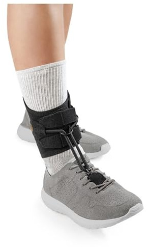 Orliman Apoyo Antiequino Boxia Plus para Pie Caído o Equino. Dispositivo Ligero y Discreto, Compatible con Calzado. Mejora la Marcha y la Estabilidad Diaria. Talla 3, Perímetro de 25-29 cm.