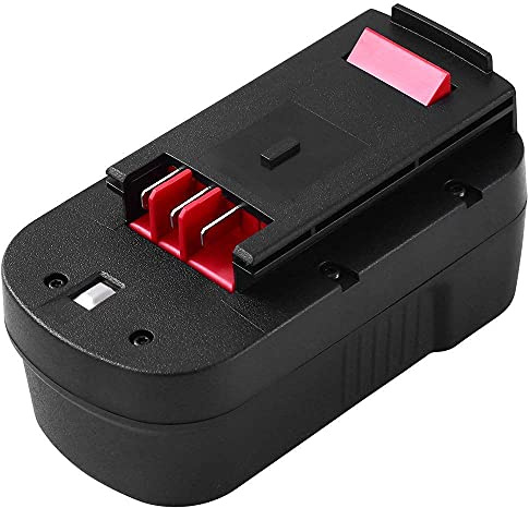 FUNMALL 18V 3.6Ah for Black and Decker Ni-MH Battery High Capacity HPB18 A18 A1718 A18NH A18E HPB18 HPB18-OPE HPB18-OPE2 244760-00 Firestorm EPC18 FSB18 FS180BX FS18BX FS18FL NST2118 Cordless Tools