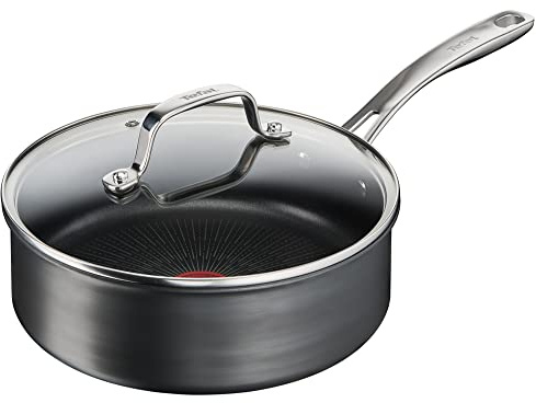 TEFAL - Sartén de acero inoxidable y esmalte