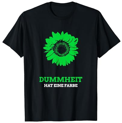 Dummheit hat eine Farbe Kobold Baerbock Die Grünen Grün T-Shirt