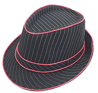 PartyKindom Led-jazzhut Mit Blinklicht Fedora Hut Für Bühnenauftritte Partyhüte Led-hut Geeignet Für Halloween-kostümpartys Und Tanzshows Rot Leuchtend