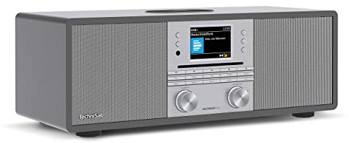 Technisat DIGITRADIO 650 - Kompaktanlage mit 70 Watt 2.1 Lautsprecher-System (Musik-Anlage mit Internetradio, DAB+, UKW, CD-Player, Bluetooth, App-Steuerung, Qi Ladestation, Spotify & Amazon Music)