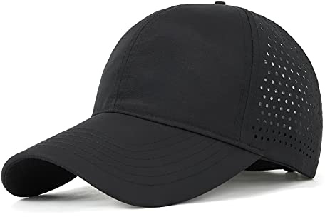 TAGVO Baseball Cap Damen Sommer Schnell Trocknende Masche Atmungsaktiv Basecap Outdoor Sonnenschutz Sommercap Unisex Einstellbare Baseballmütze Sportkappe