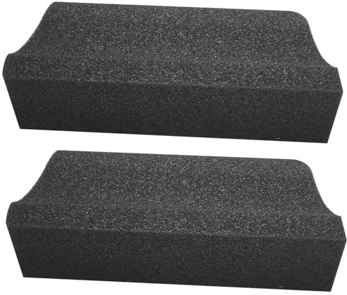 Nettoyer de Cheveux de la Barbe pour lavabo, 2pcs Barbe Barre Nettoyer l'évier éponge, Garniture de Garnitures Cadeaux pour Hommes pour Les Hommes de Salle de Bain et Nettoyage des comptoirs, nettoye