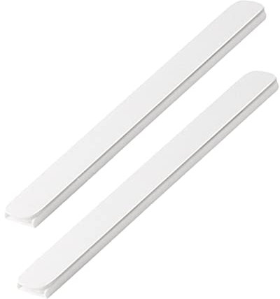 Artibetter Self-Adhesive Slide Rail Drawer Slides Guide Rails Drawer Sliding Tracks for Furniture Replacement in Kitchen Bedroom